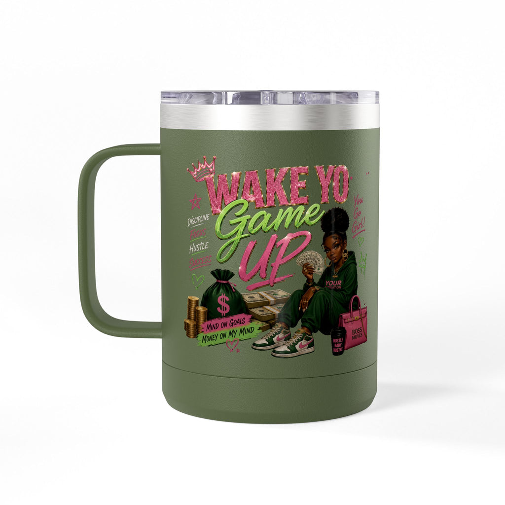 Your Situation™ “Wake Yo Game Up” Boss Babe Coffee Mug 💕☕