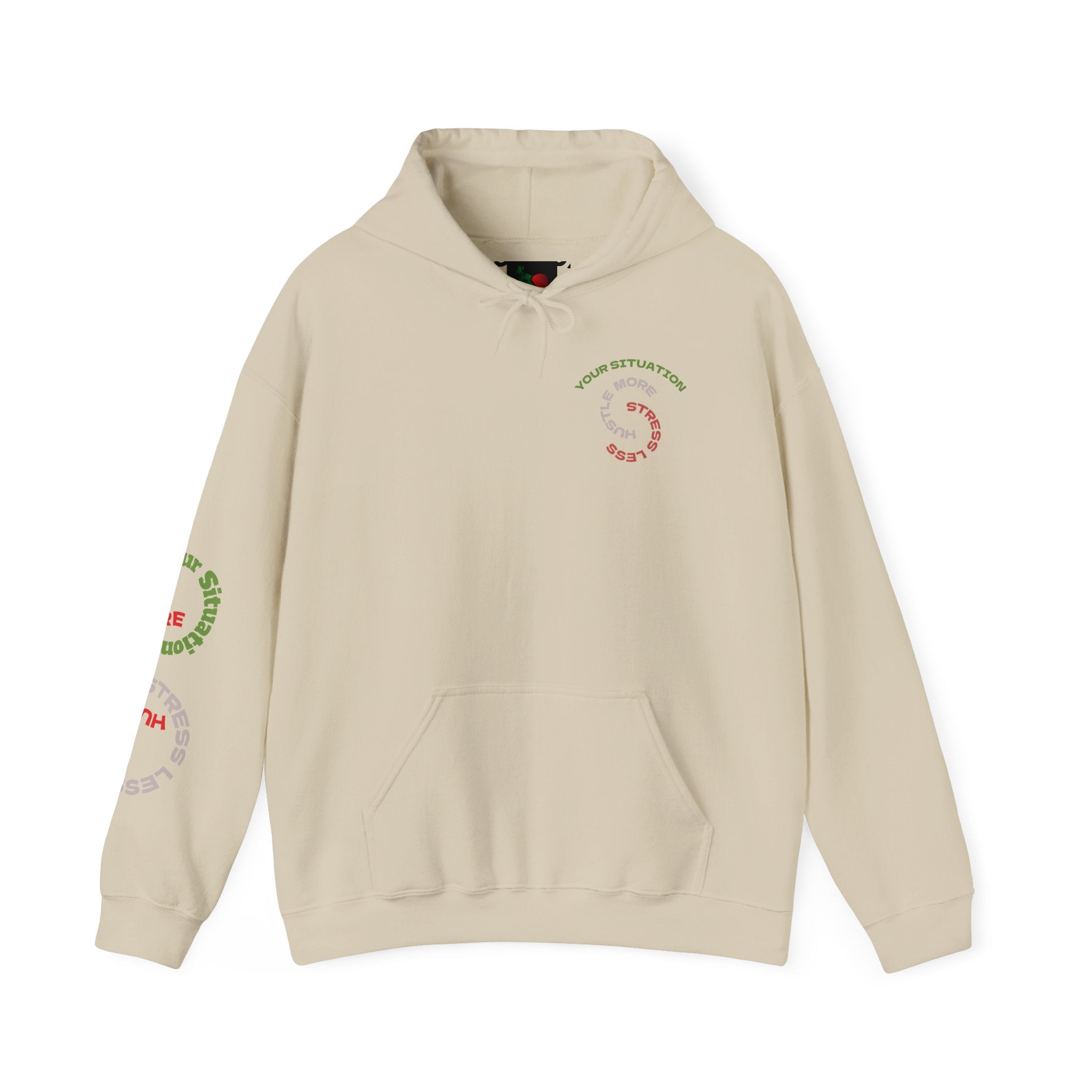 Heart Dollar Situation Hoodie, Unisex Sweatshirt, Casual Streetwear, Gift for Him or Her, Everyday Comfort Wear, Trendy Fashion