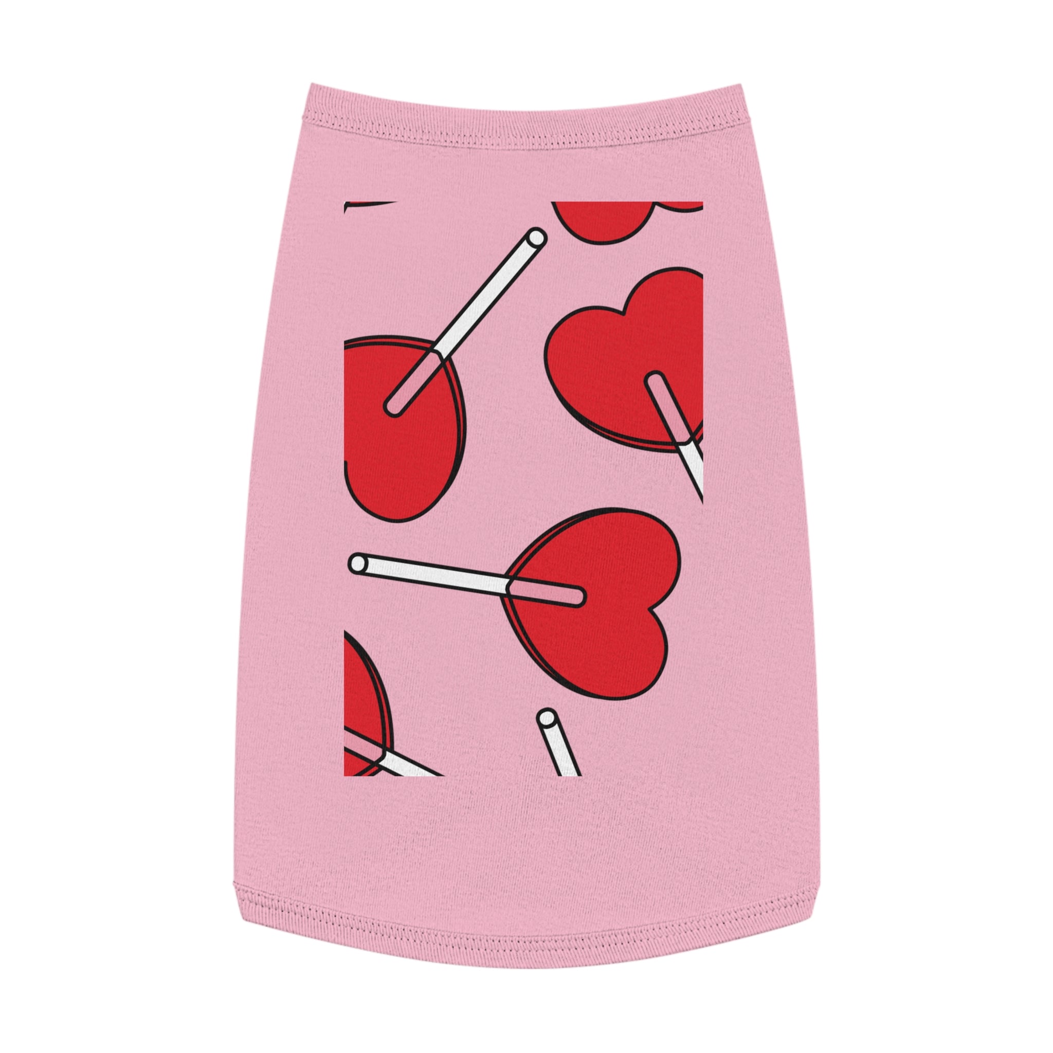 Valentine Heart Lollipop Pet Tank