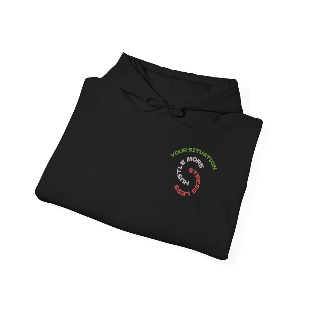 Heart Dollar Situation Hoodie, Unisex Sweatshirt, Casual Streetwear, Gift for Him or Her, Everyday Comfort Wear, Trendy Fashion