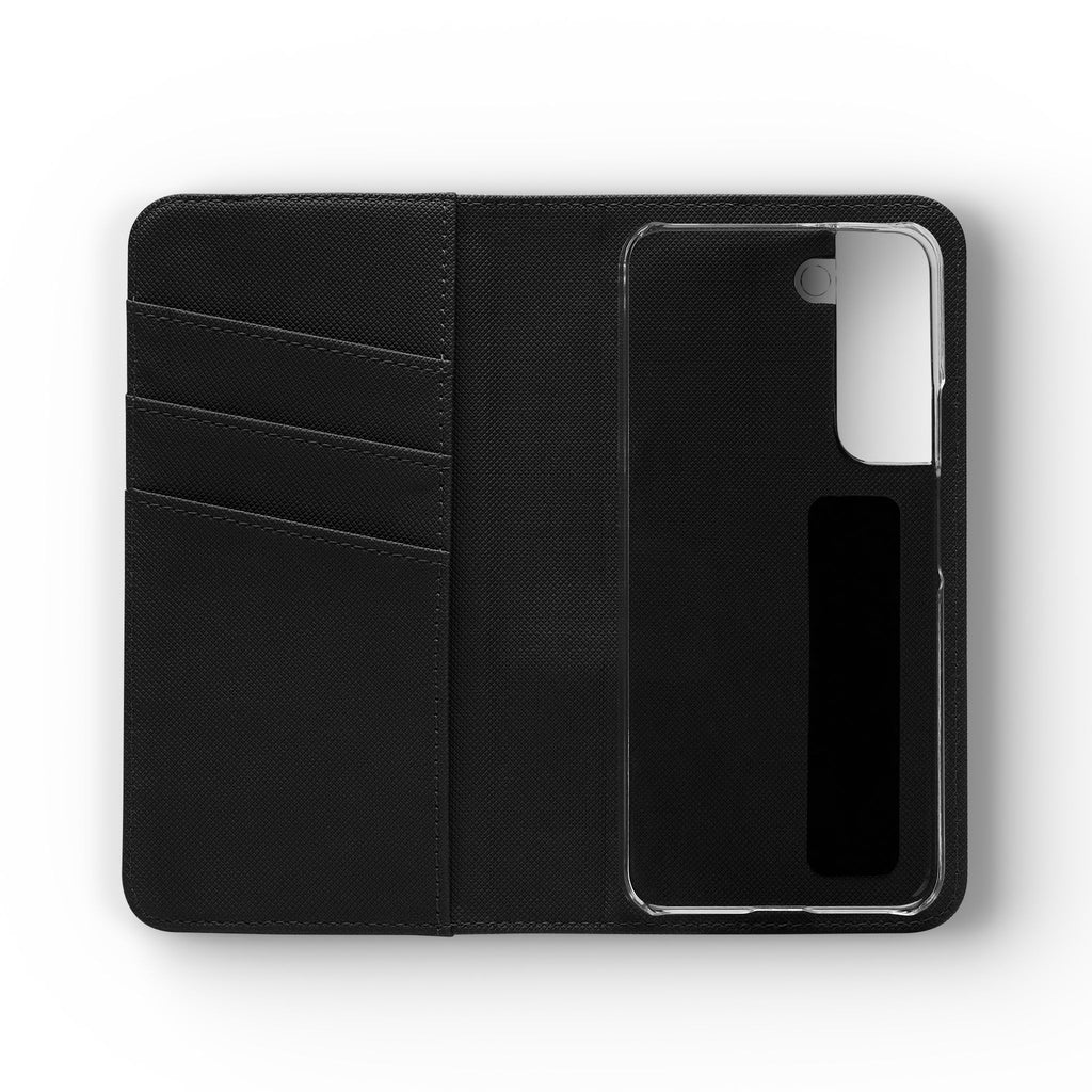 Money Girl Phone Flip Case — Cute Urban Cartoon Wallet Cover