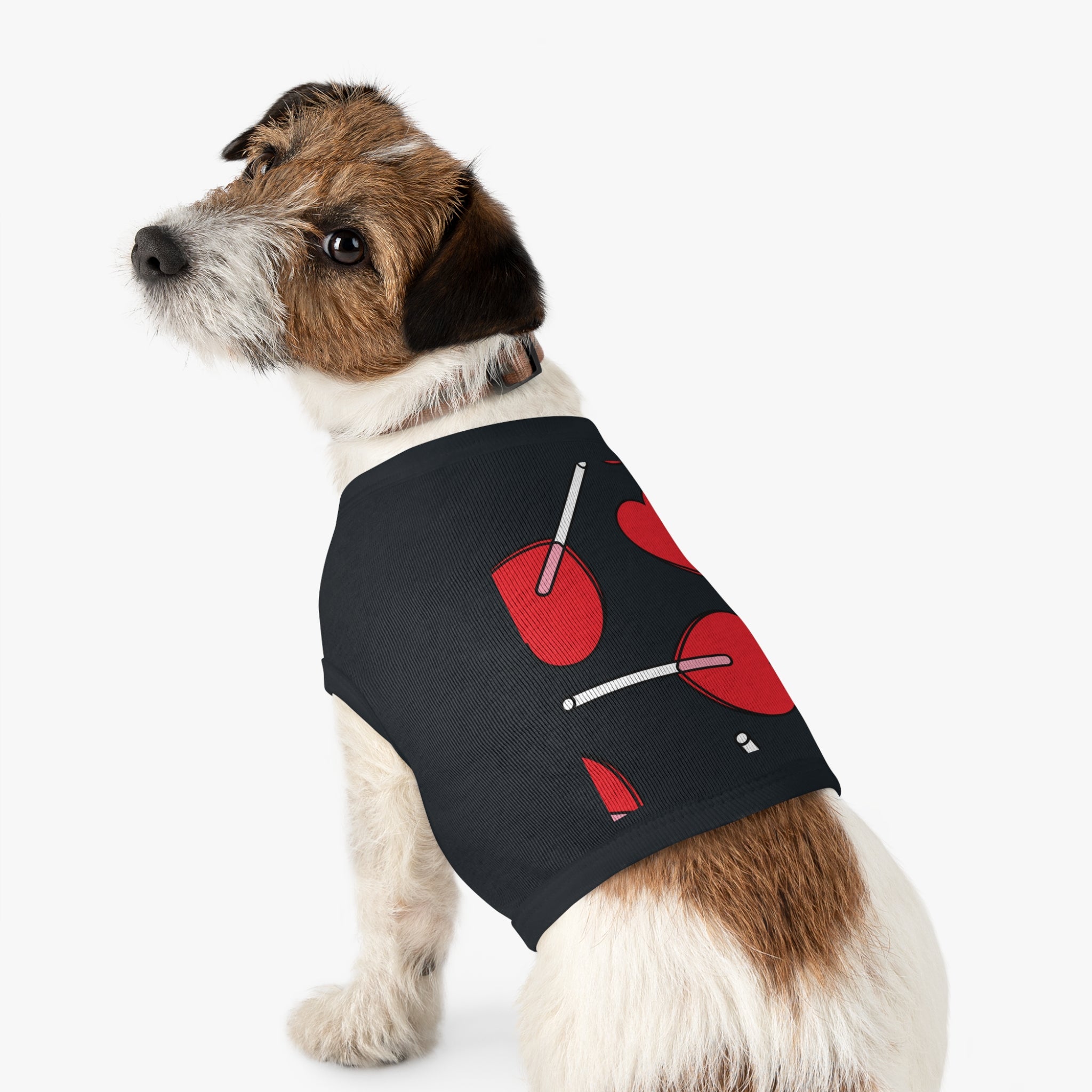 Valentine Heart Lollipop Pet Tank