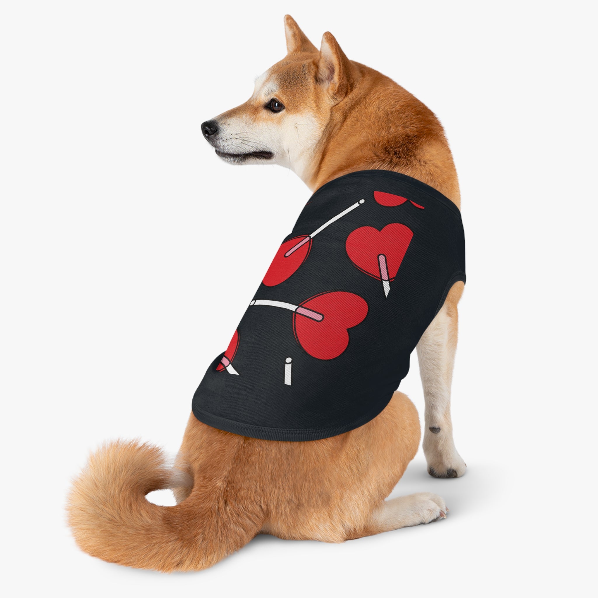 Valentine Heart Lollipop Pet Tank