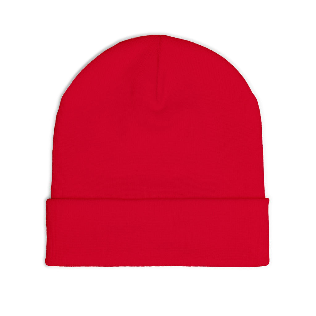 Embroidered Heart & Brain Knit Beanie – 'Your Situation' Winter Hat