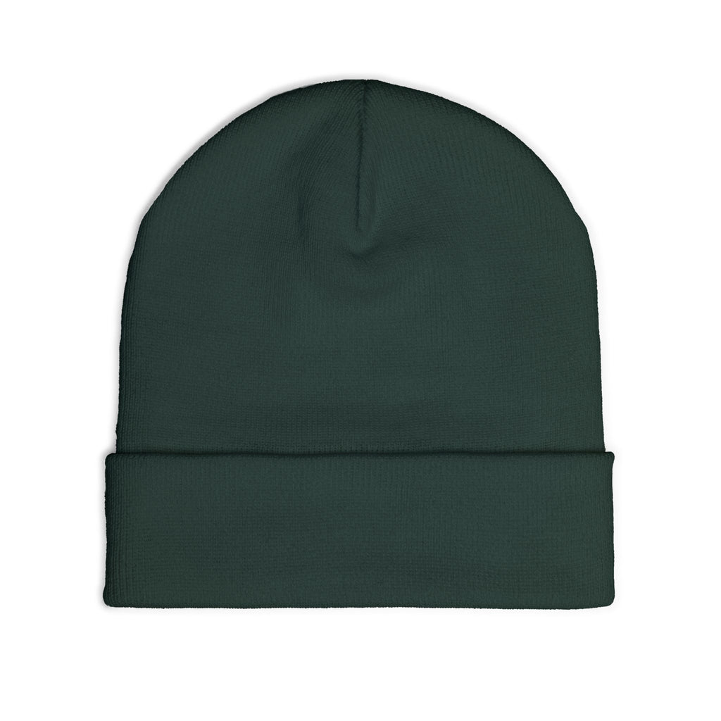 Embroidered Heart & Brain Knit Beanie – 'Your Situation' Winter Hat
