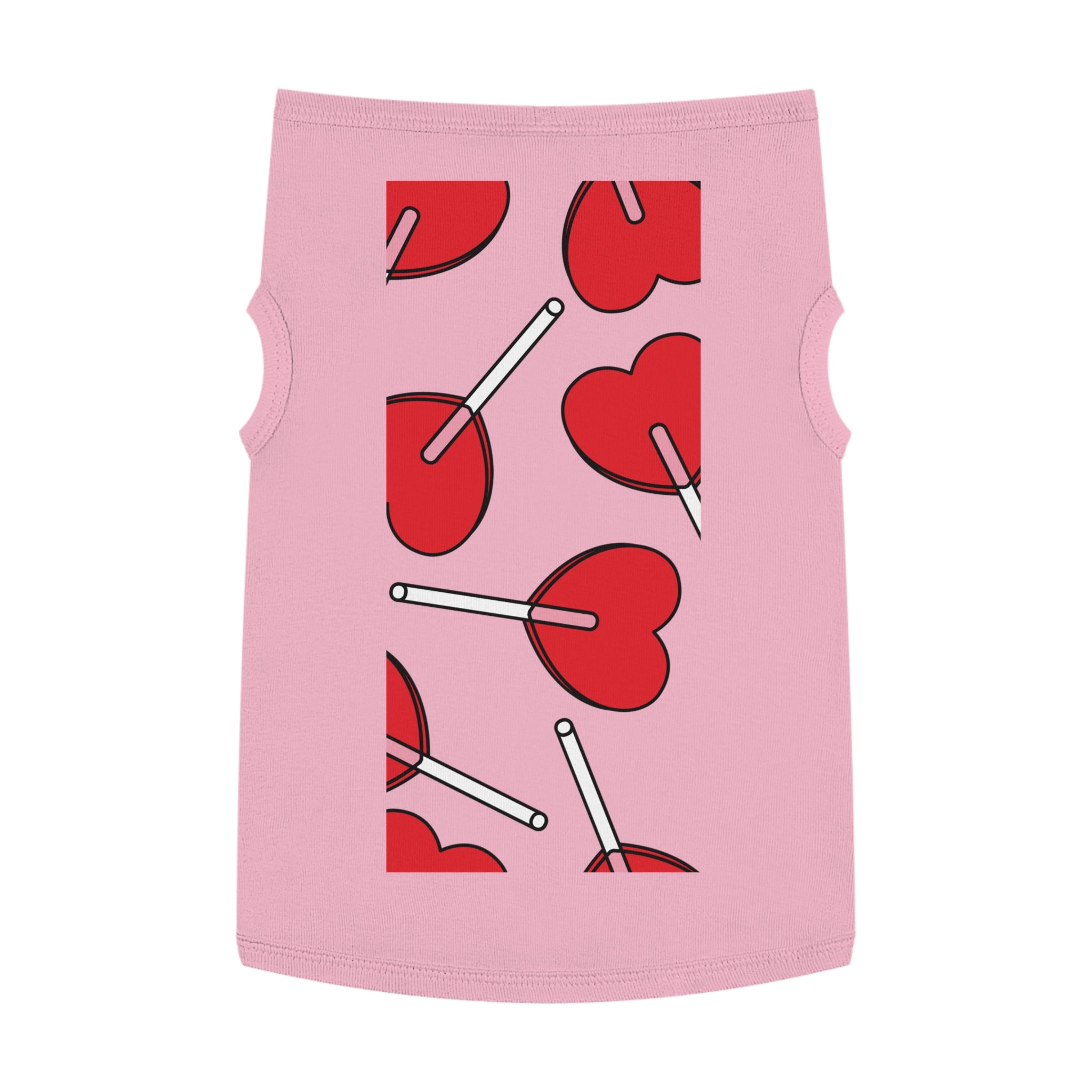 Valentine Heart Lollipop Pet Tank