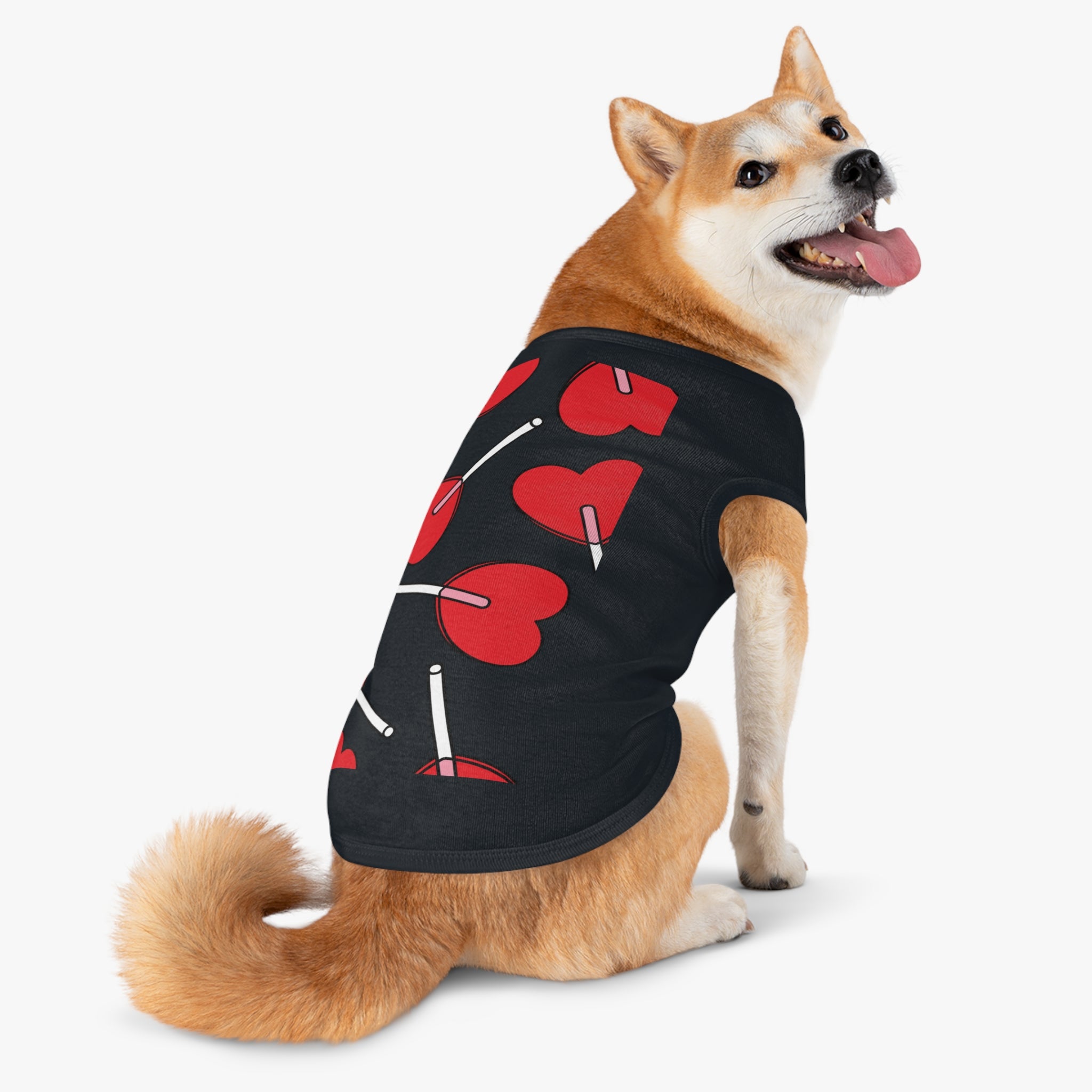 Valentine Heart Lollipop Pet Tank