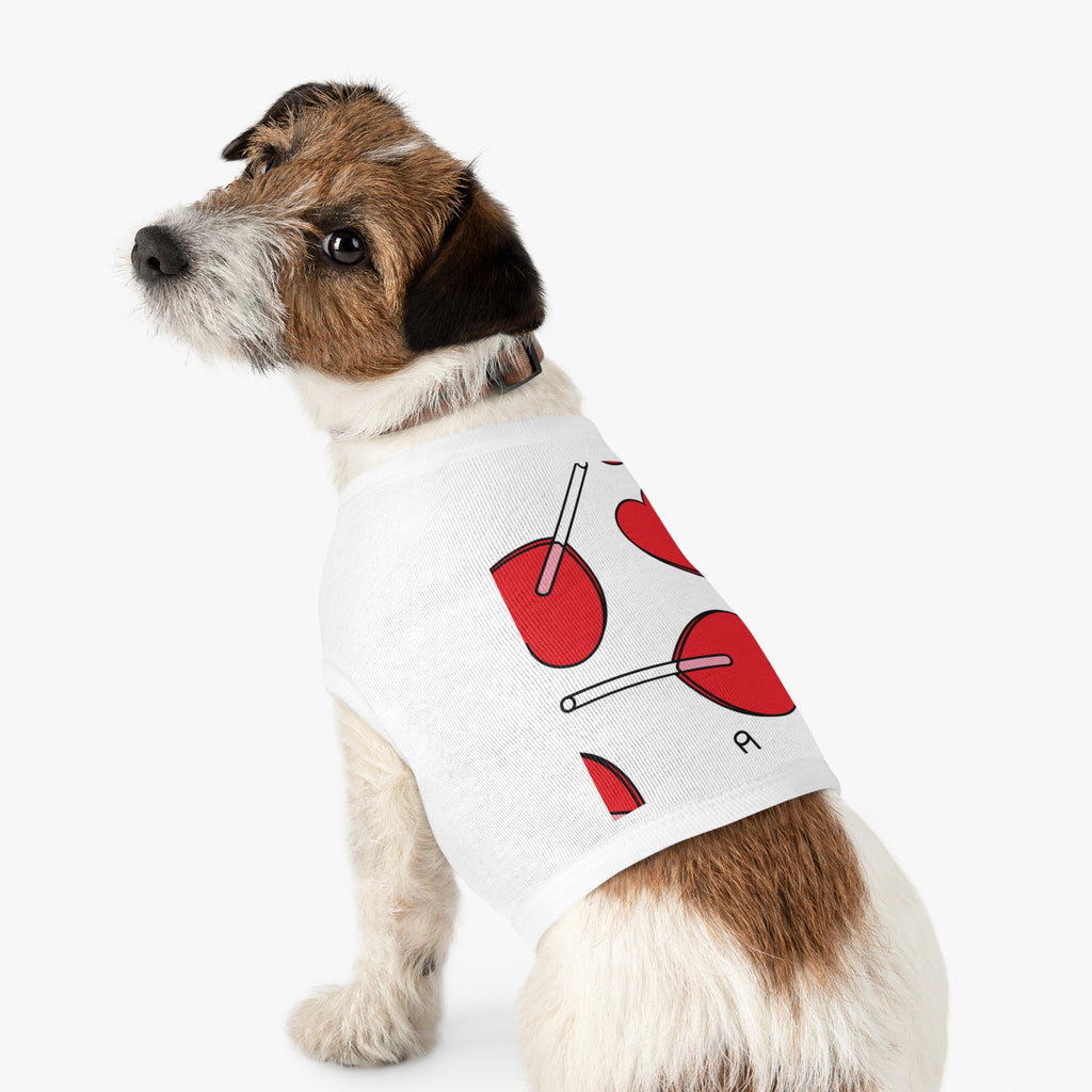 Valentine Heart Lollipop Pet Tank