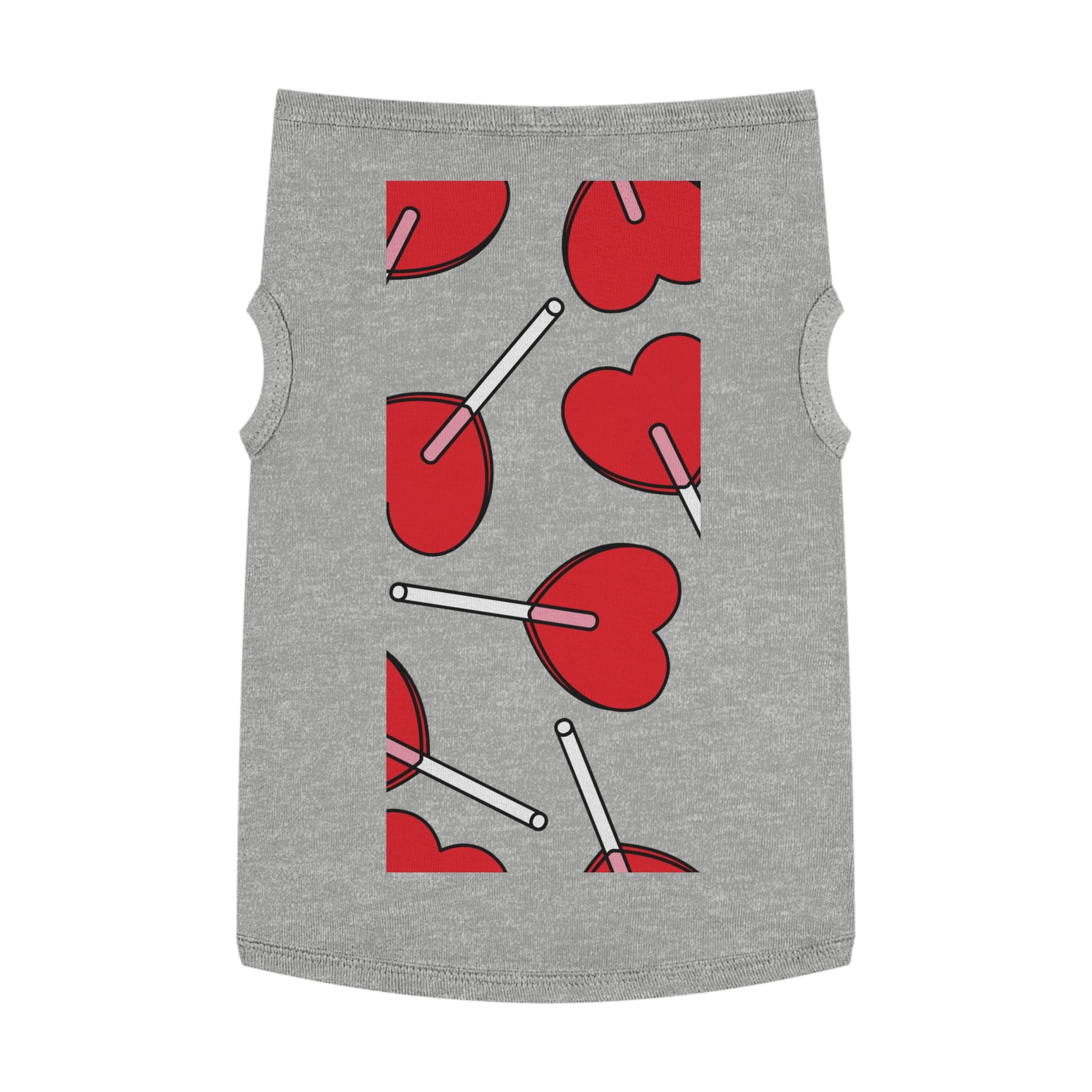 Valentine Heart Lollipop Pet Tank