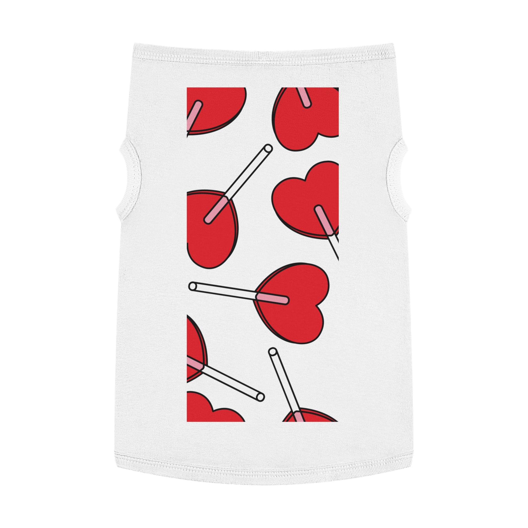 Valentine Heart Lollipop Pet Tank