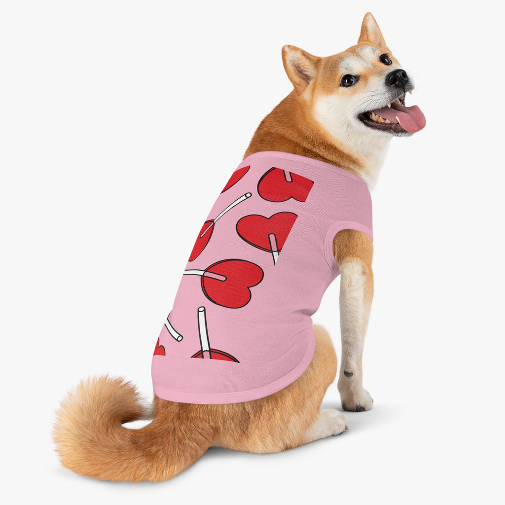 Valentine Heart Lollipop Pet Tank