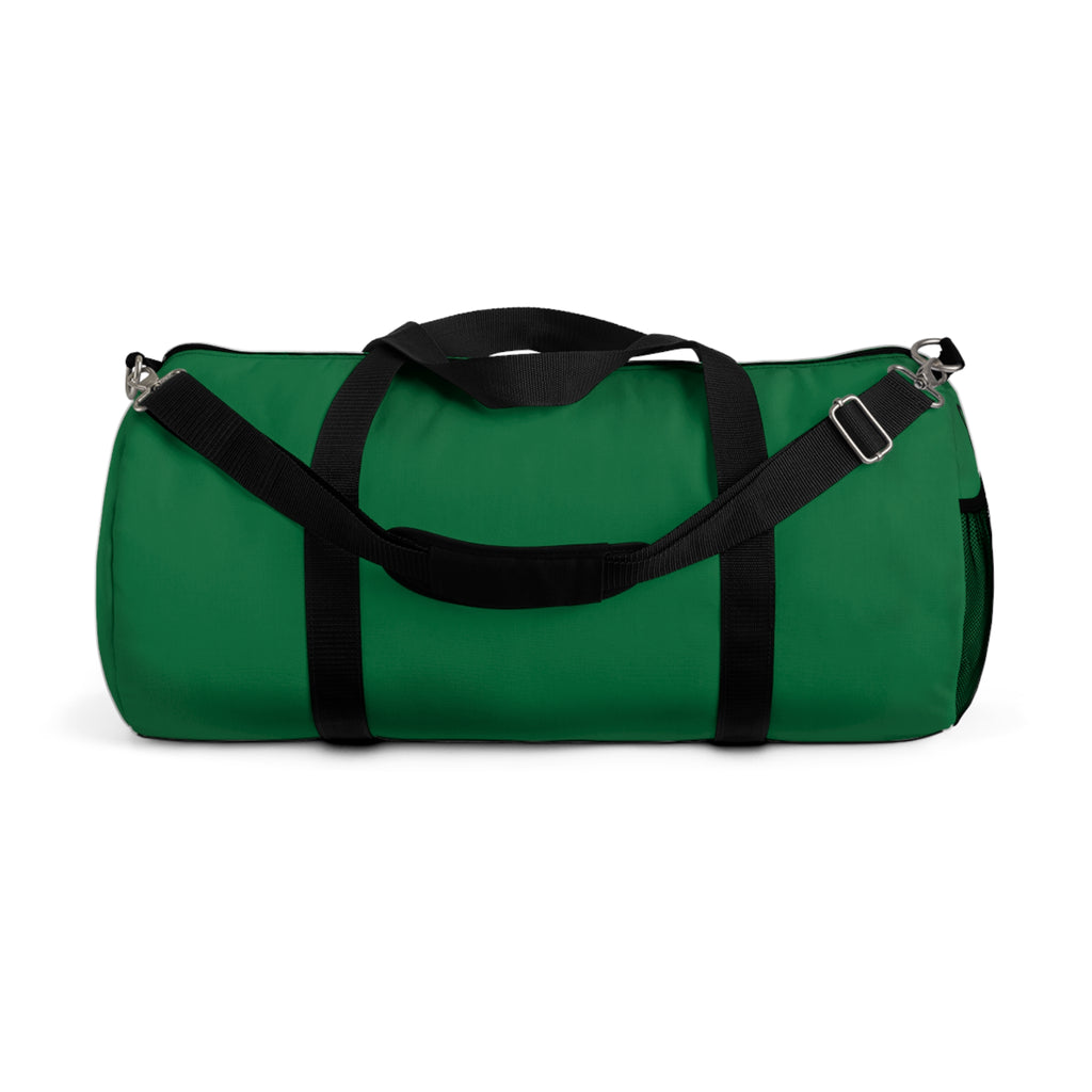 Classic Green Duffel Bag — Travel & Gym Weekend Carryall
