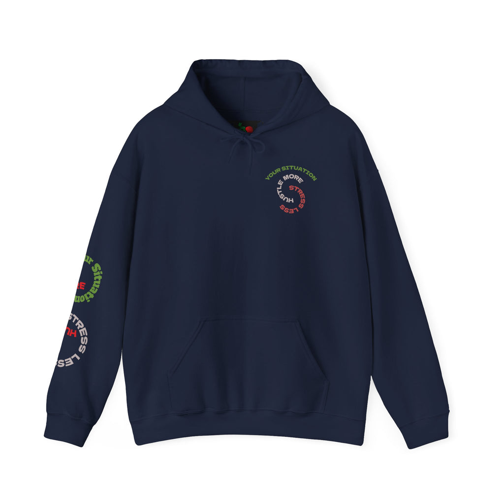 Heart Dollar Situation Hoodie, Unisex Sweatshirt, Casual Streetwear, Gift for Him or Her, Everyday Comfort Wear, Trendy Fashion