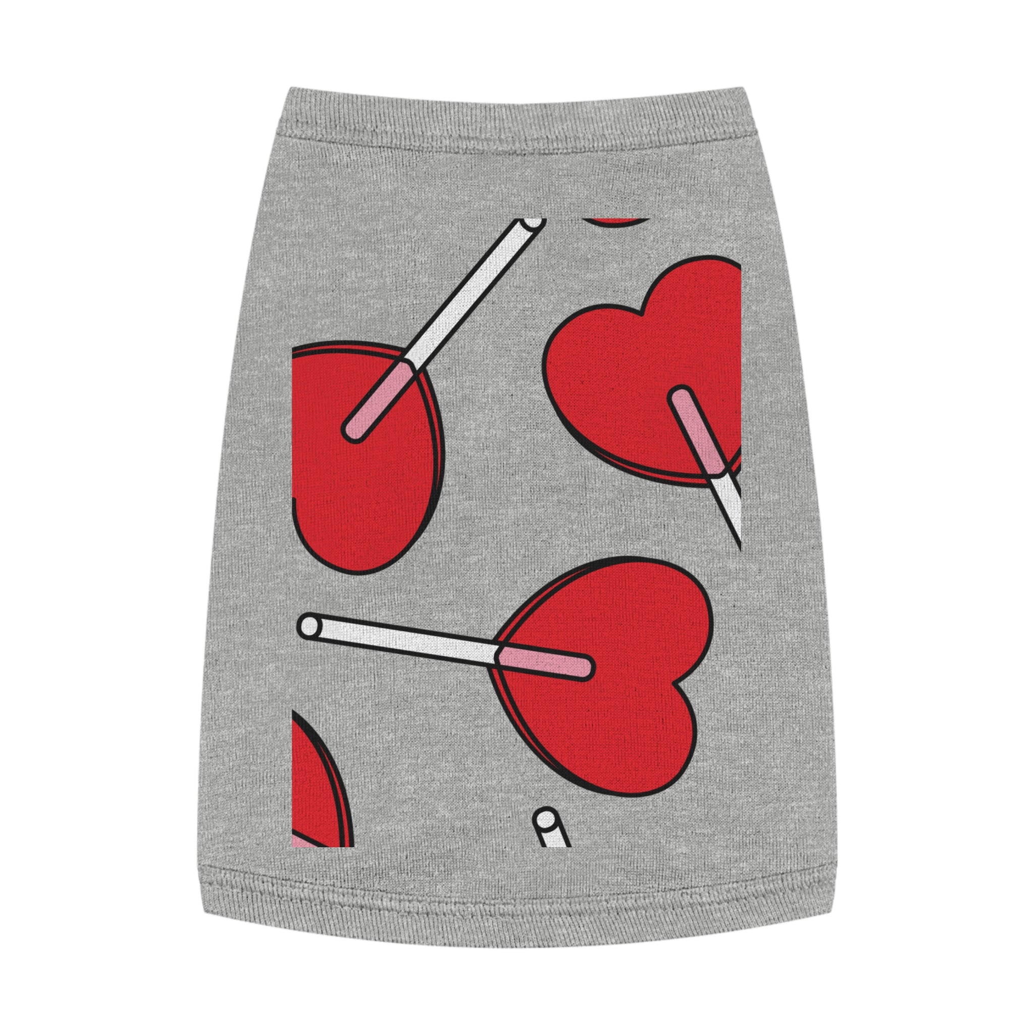 Valentine Heart Lollipop Pet Tank