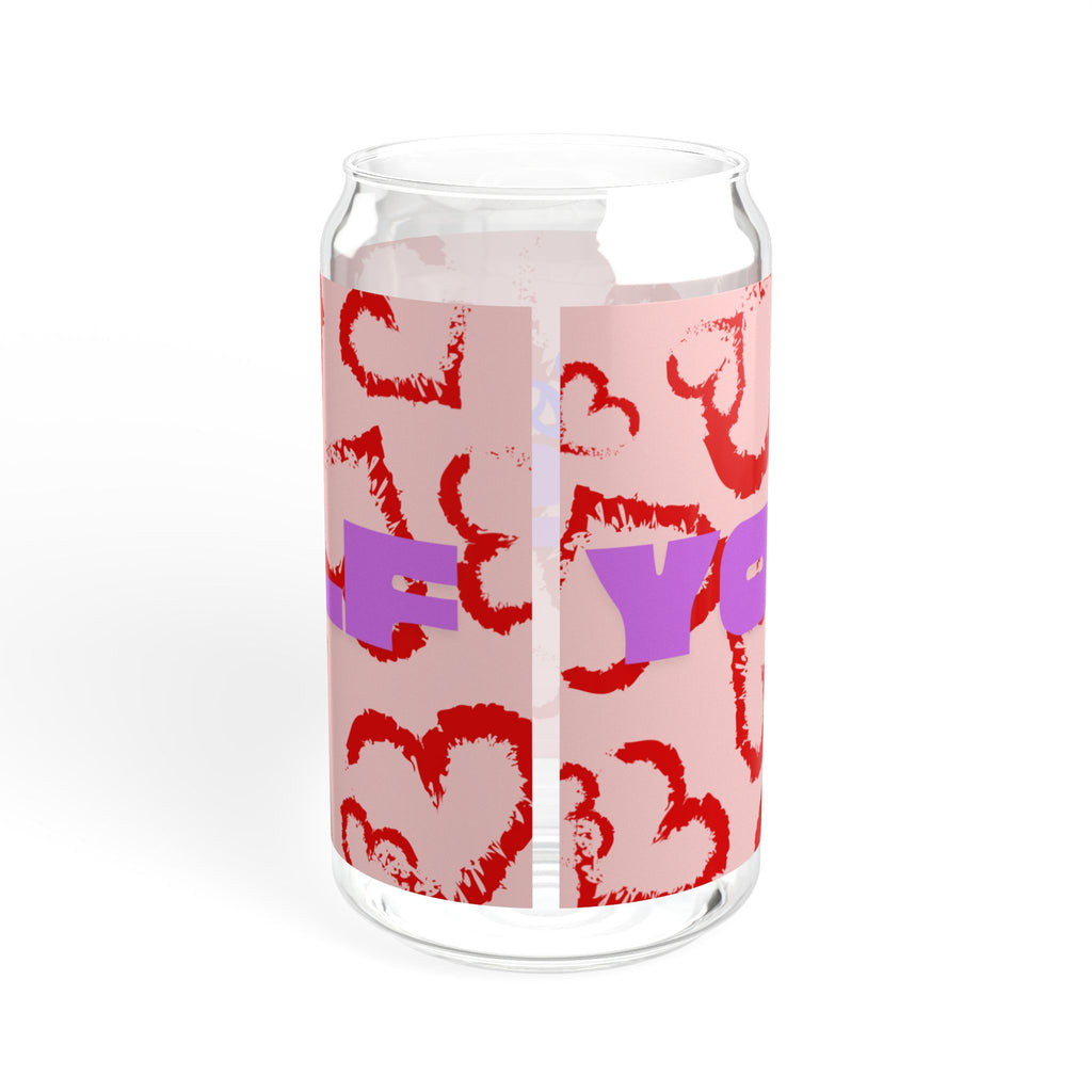 Your Situation™ Motivational Sipper Glass | Aesthetic Self-Care Drink Cup