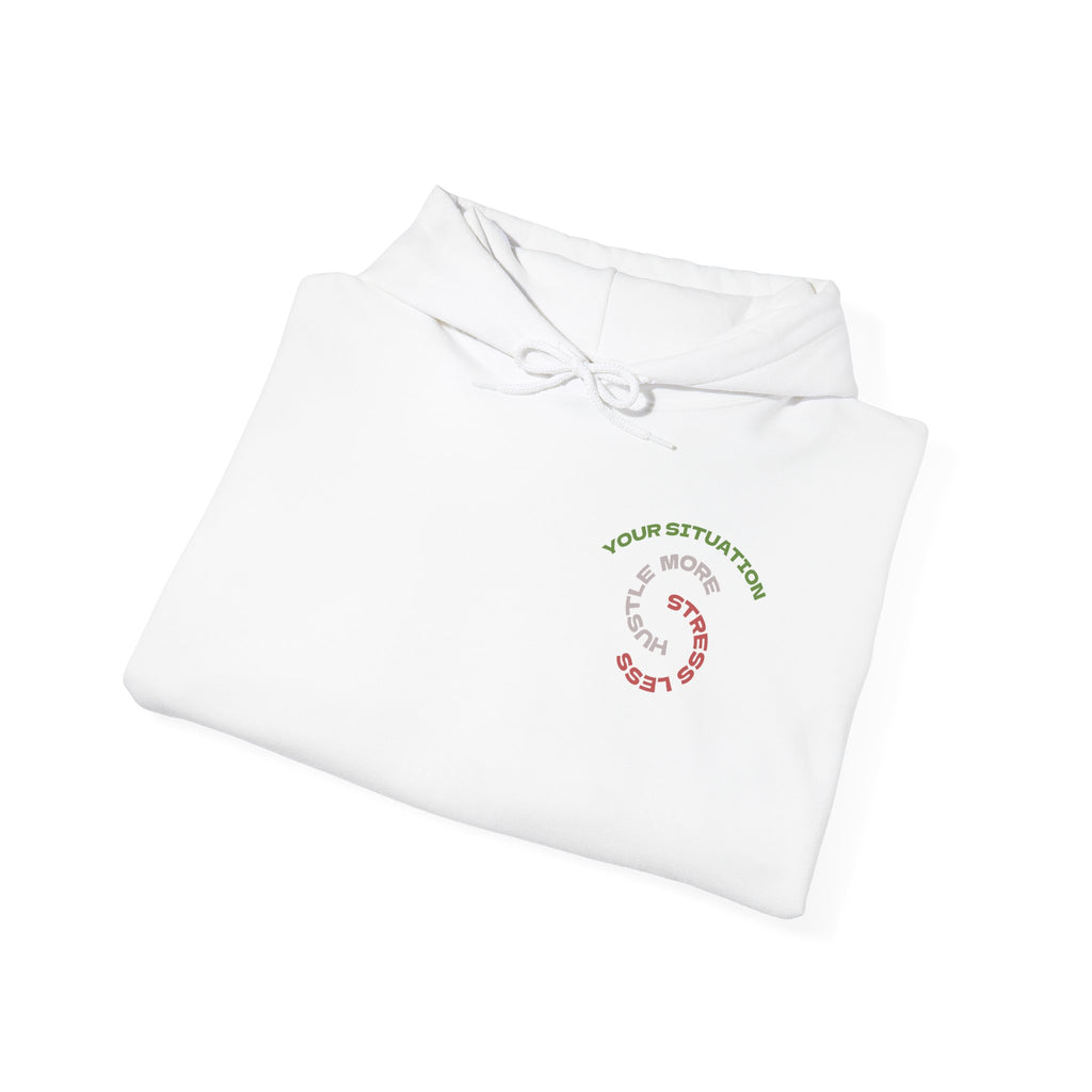 Heart Dollar Situation Hoodie, Unisex Sweatshirt, Casual Streetwear, Gift for Him or Her, Everyday Comfort Wear, Trendy Fashion