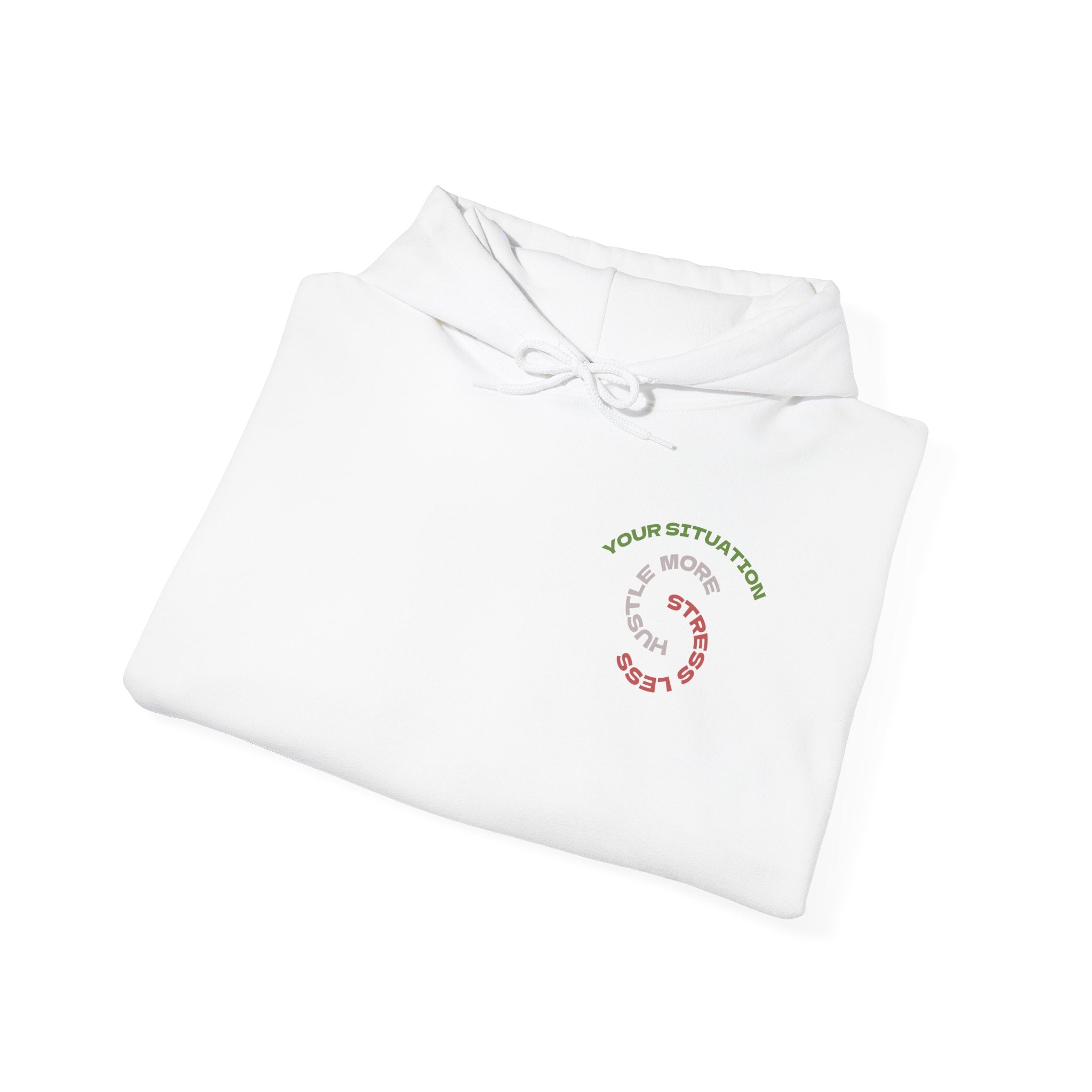 Heart Dollar Situation Hoodie, Unisex Sweatshirt, Casual Streetwear, Gift for Him or Her, Everyday Comfort Wear, Trendy Fashion