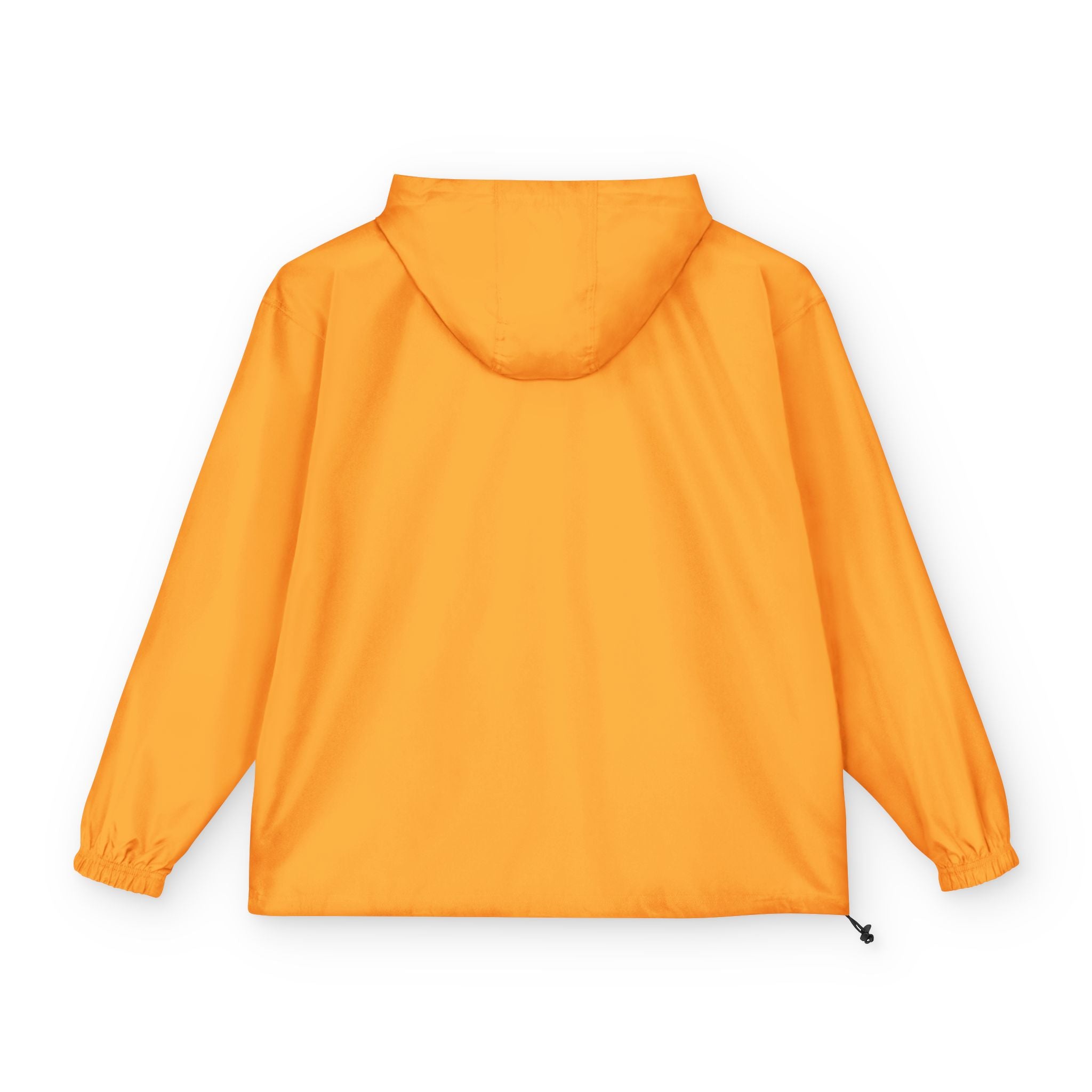 Orange Packable Anorak Jacket with 'Champion' Rose Logo — Lightweight Windbreaker