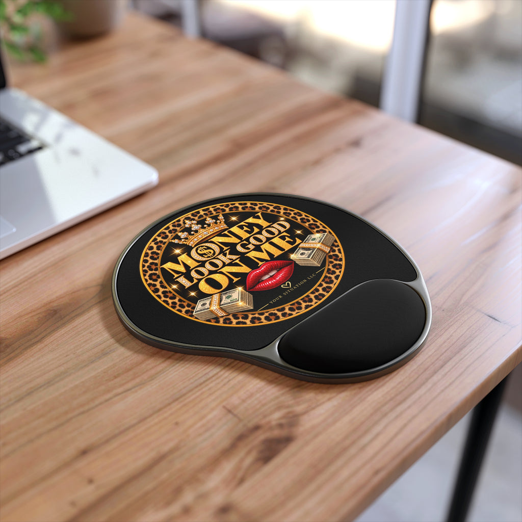 Your Situation™ Money Mindset Mouse Pad | Wrist Support Desk Essential