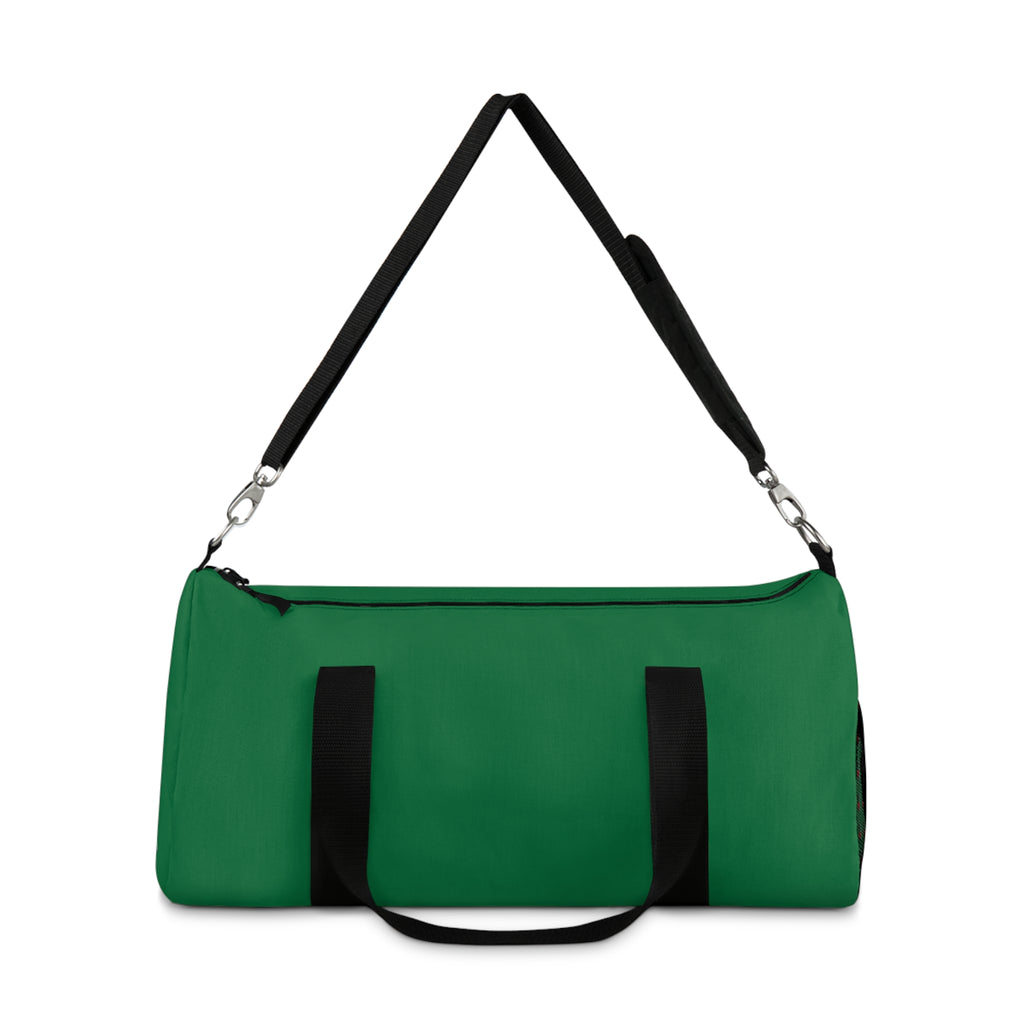 Classic Green Duffel Bag — Travel & Gym Weekend Carryall