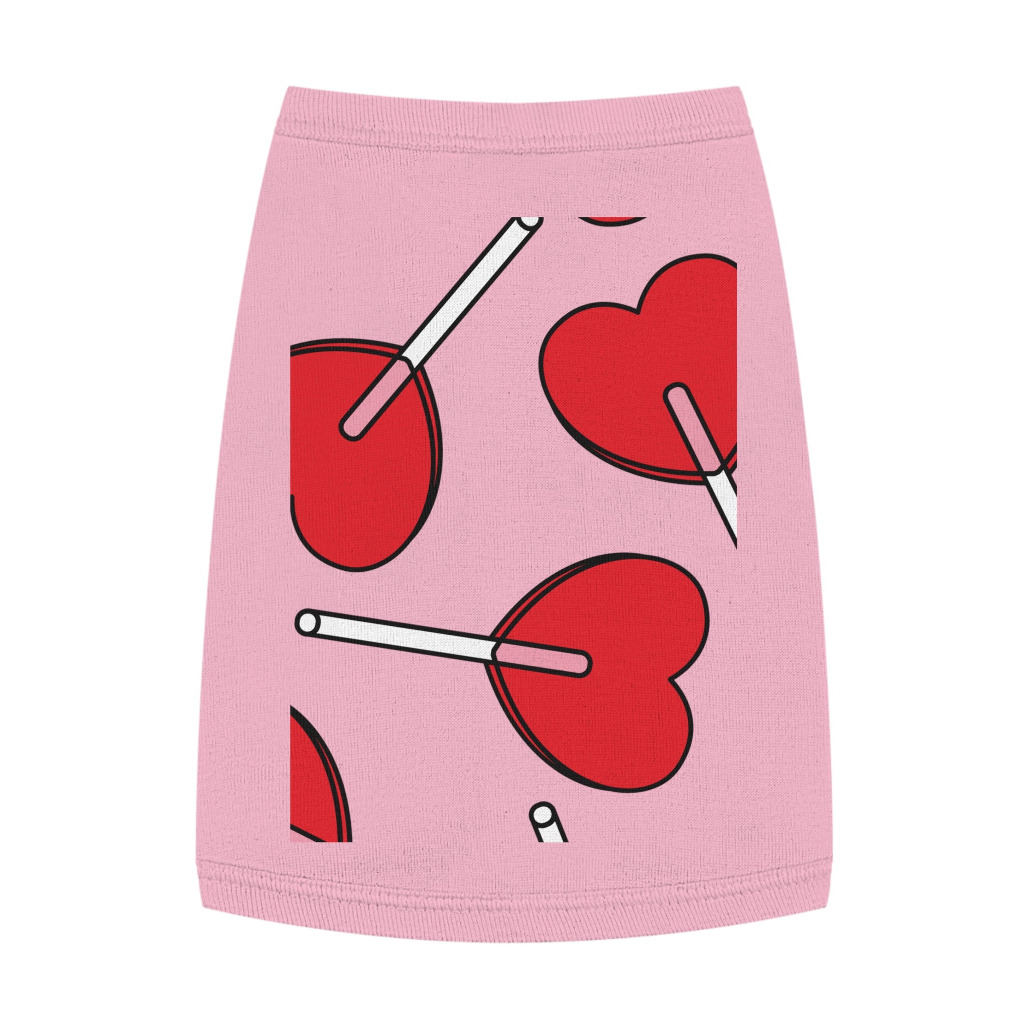 Valentine Heart Lollipop Pet Tank