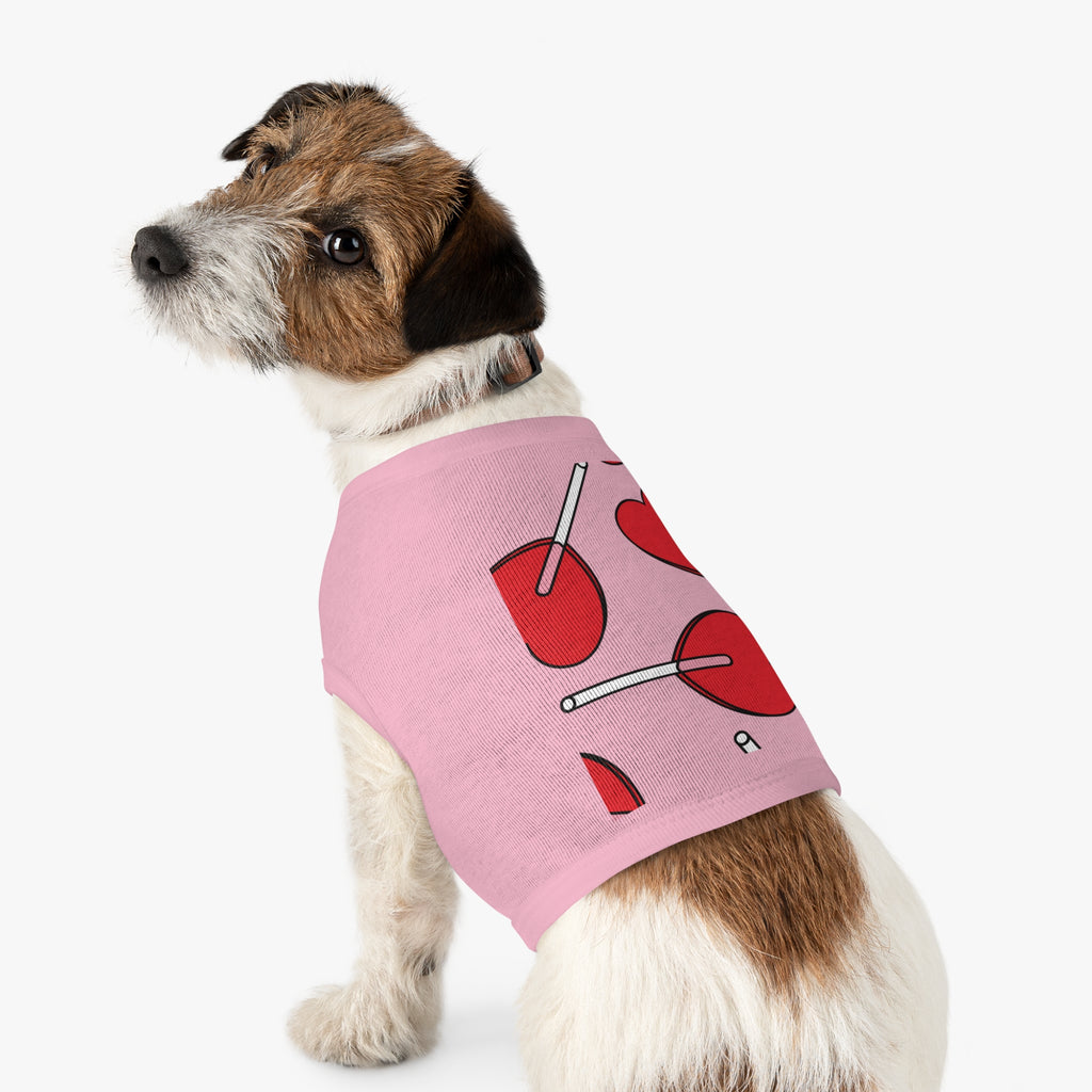 Valentine Heart Lollipop Pet Tank