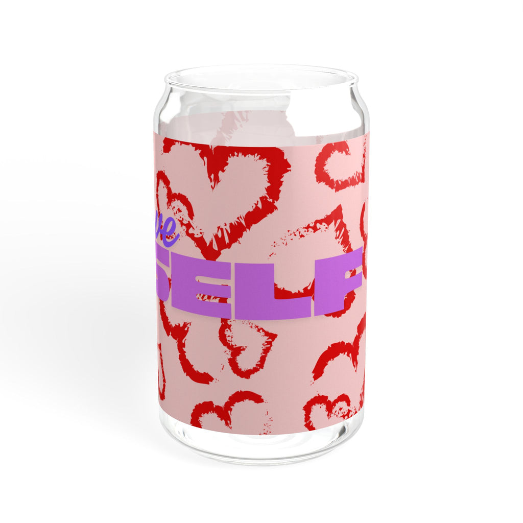 Your Situation™ Motivational Sipper Glass | Aesthetic Self-Care Drink Cup