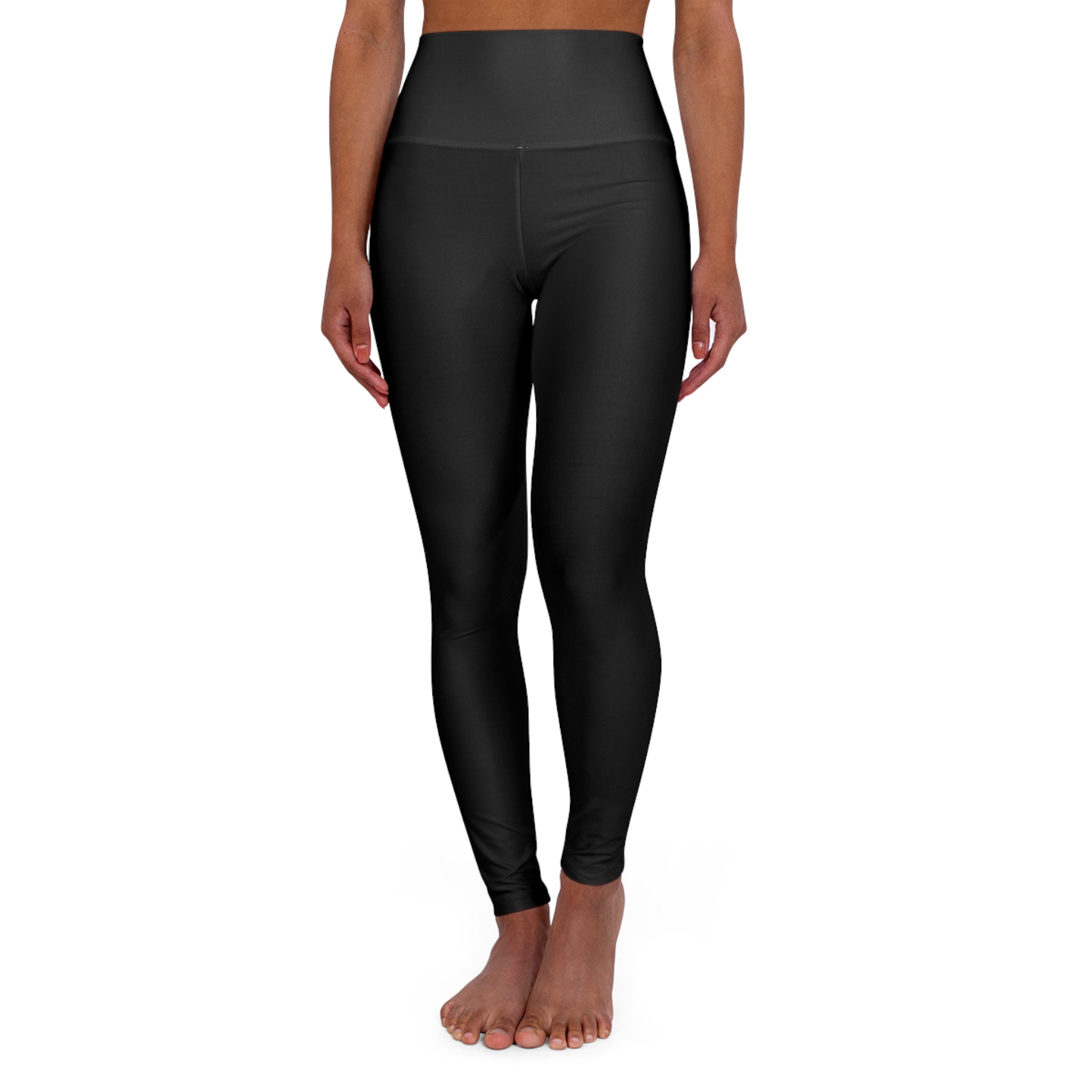 High-Waist Yoga Leggings — 'Your Situation' Logo Activewear