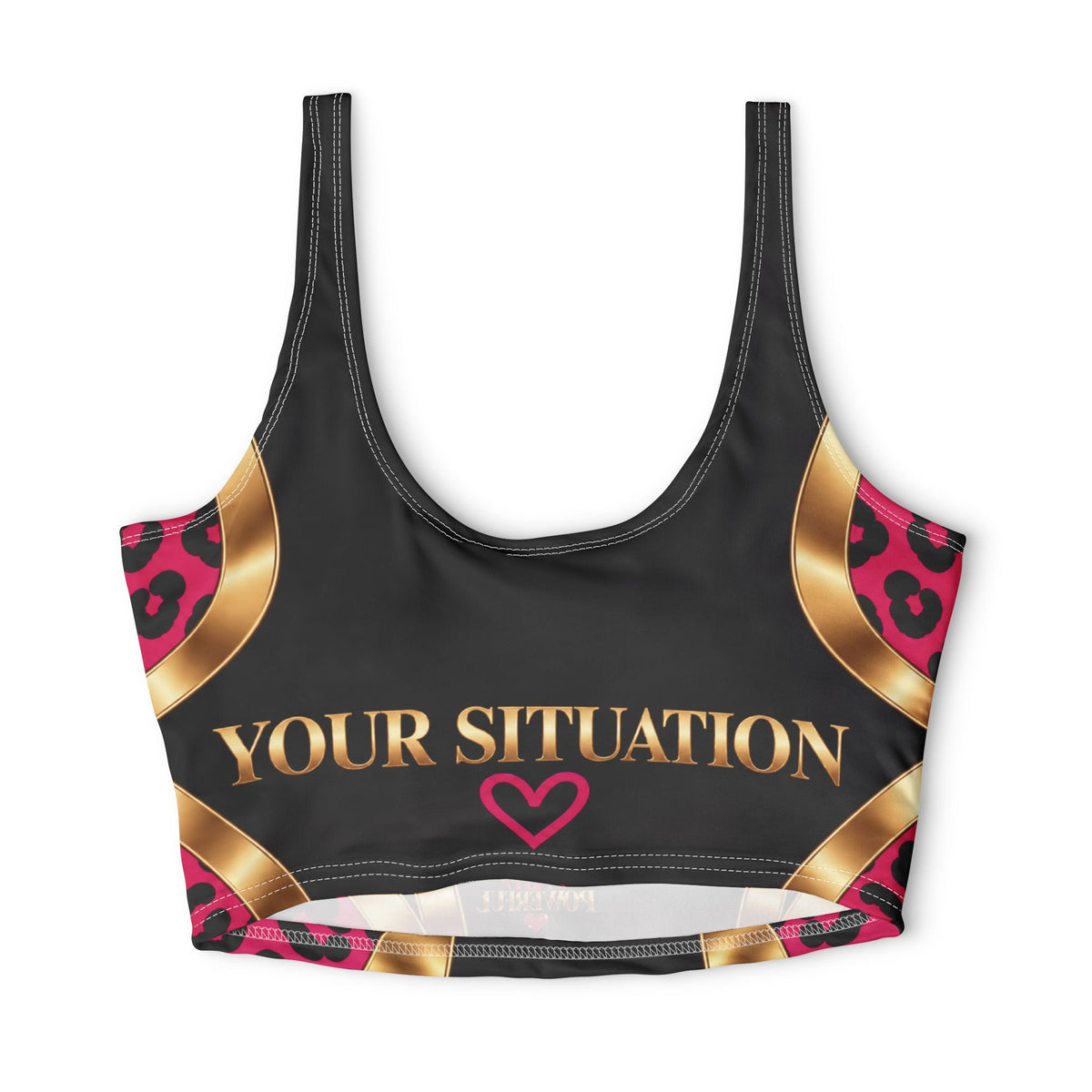 Pretty Paid Powerful Leopard Sports Bra | Your Situation Activewear