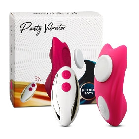 Remote Control 9-Speed Silicone Vibrator for Panties with Magnetic Clip