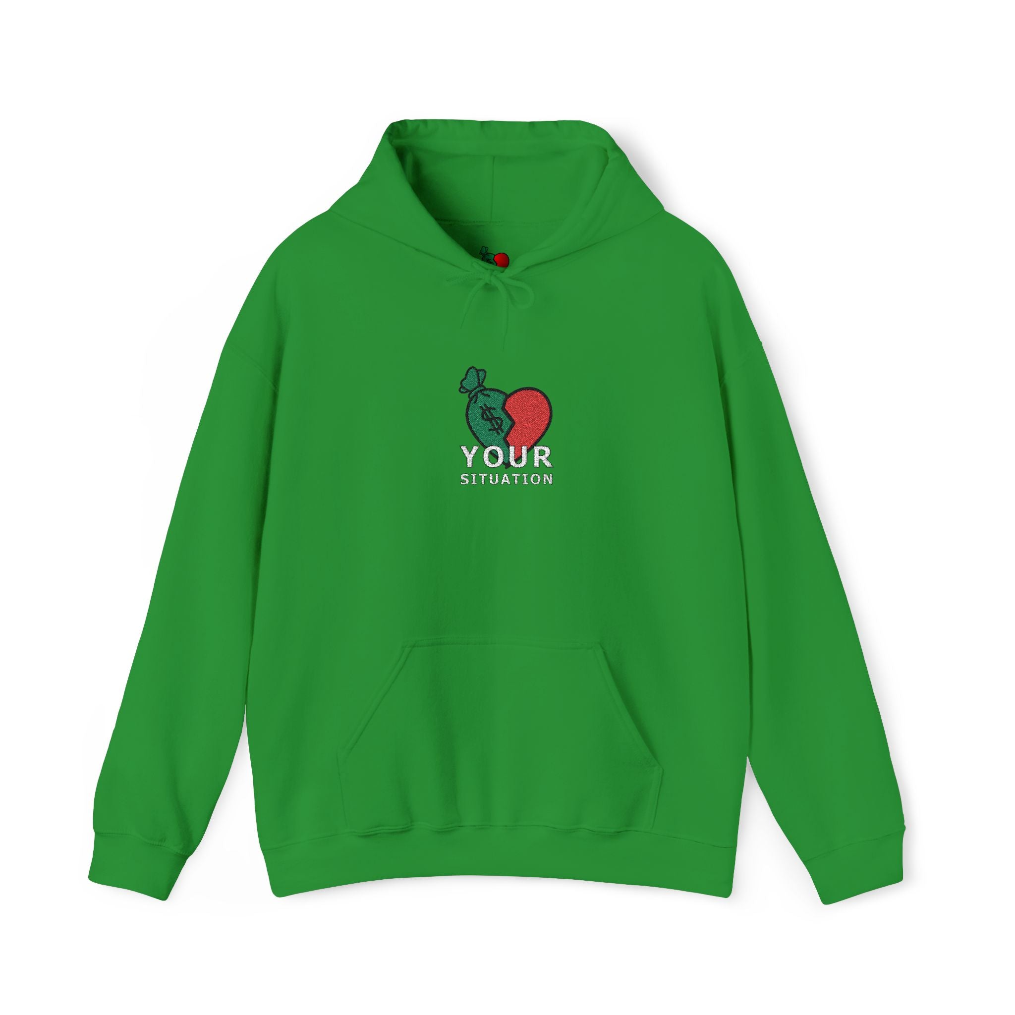 Your Situation™ Rose Heart Hoodie | Soft Life Graphic Pullover