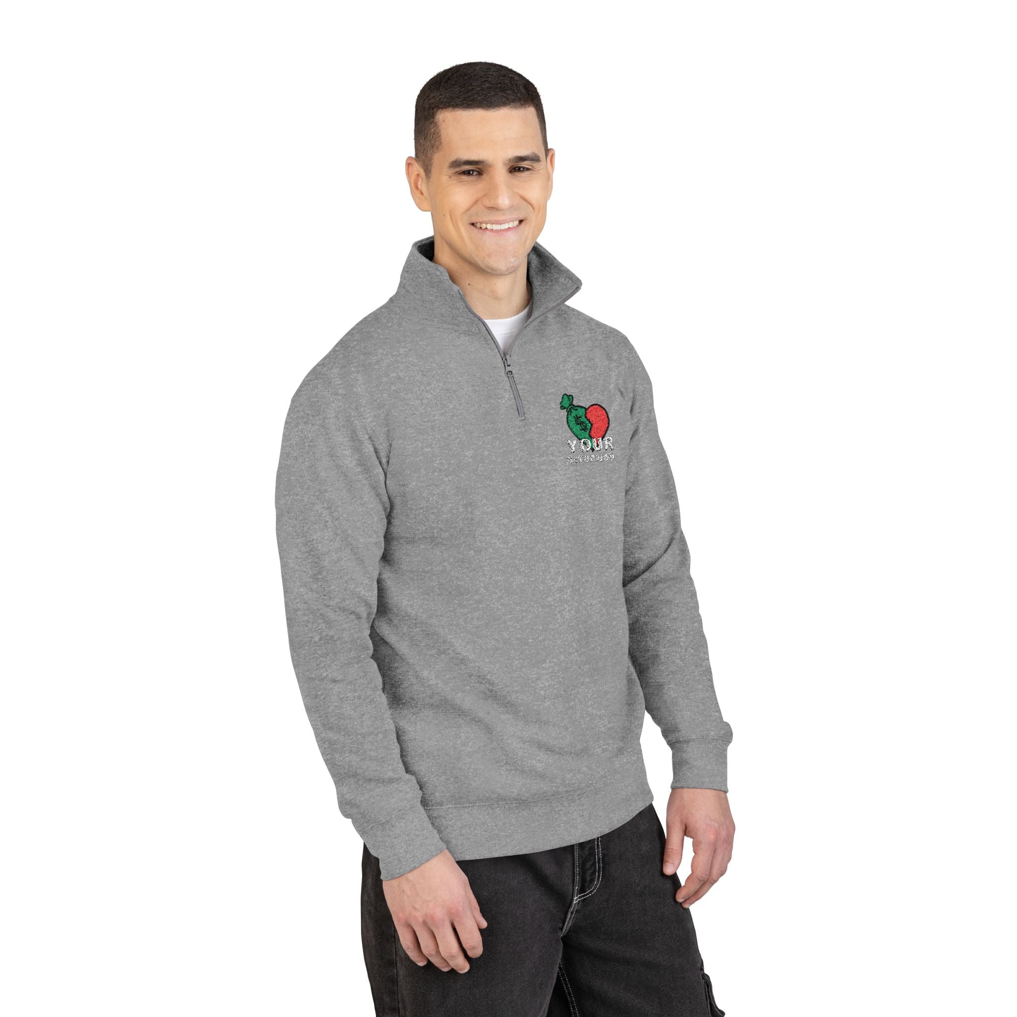 Your Situation™ Hustle More Stress Less Pullover | Embroidered Cozy Fleece Hoodie