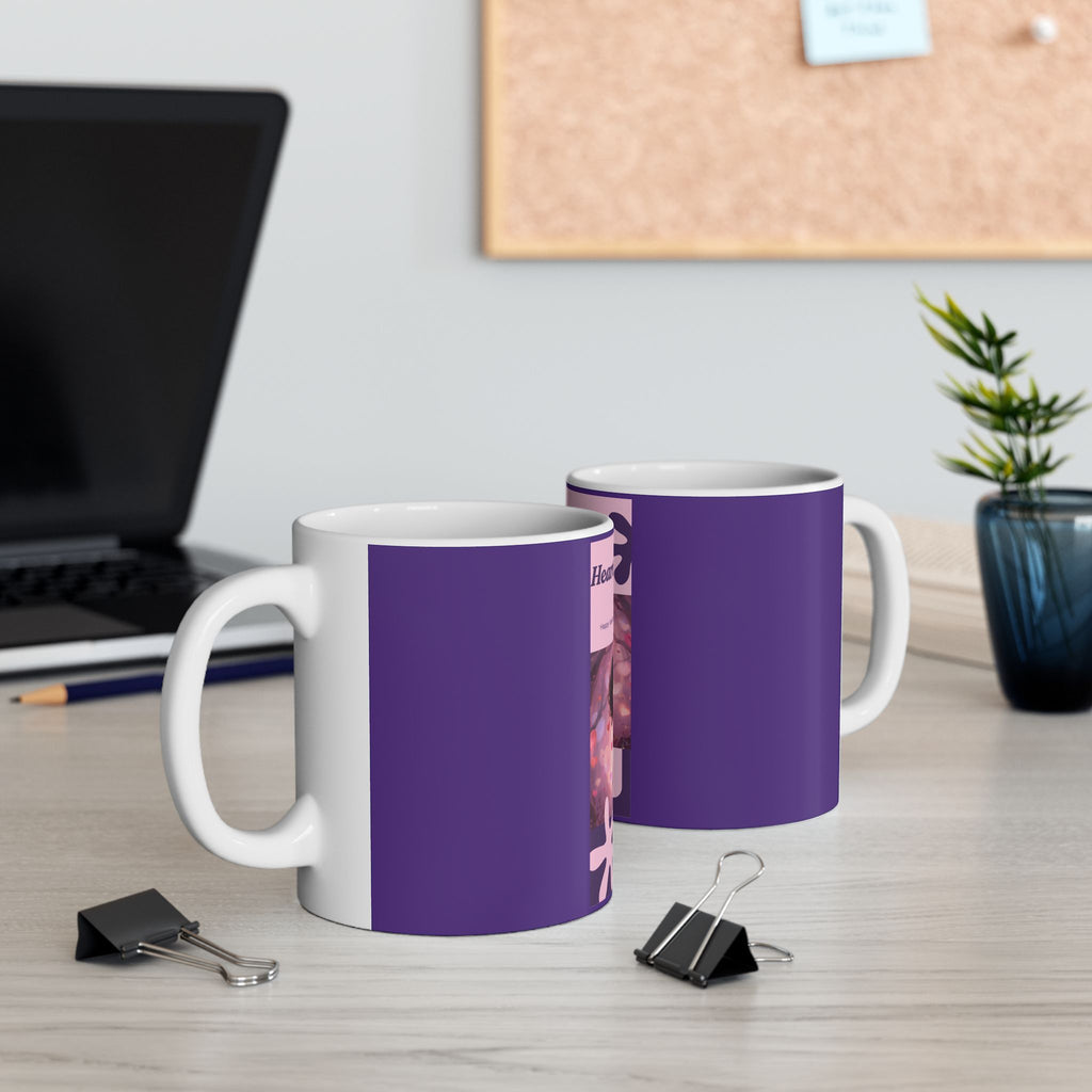 Heart Full, Always - Valentine Ceramic Mug(11oz & 15oz)