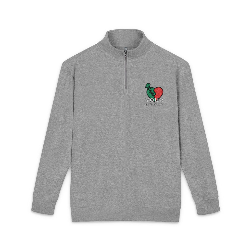 Your Situation™ Hustle More Stress Less Pullover | Embroidered Cozy Fleece Hoodie