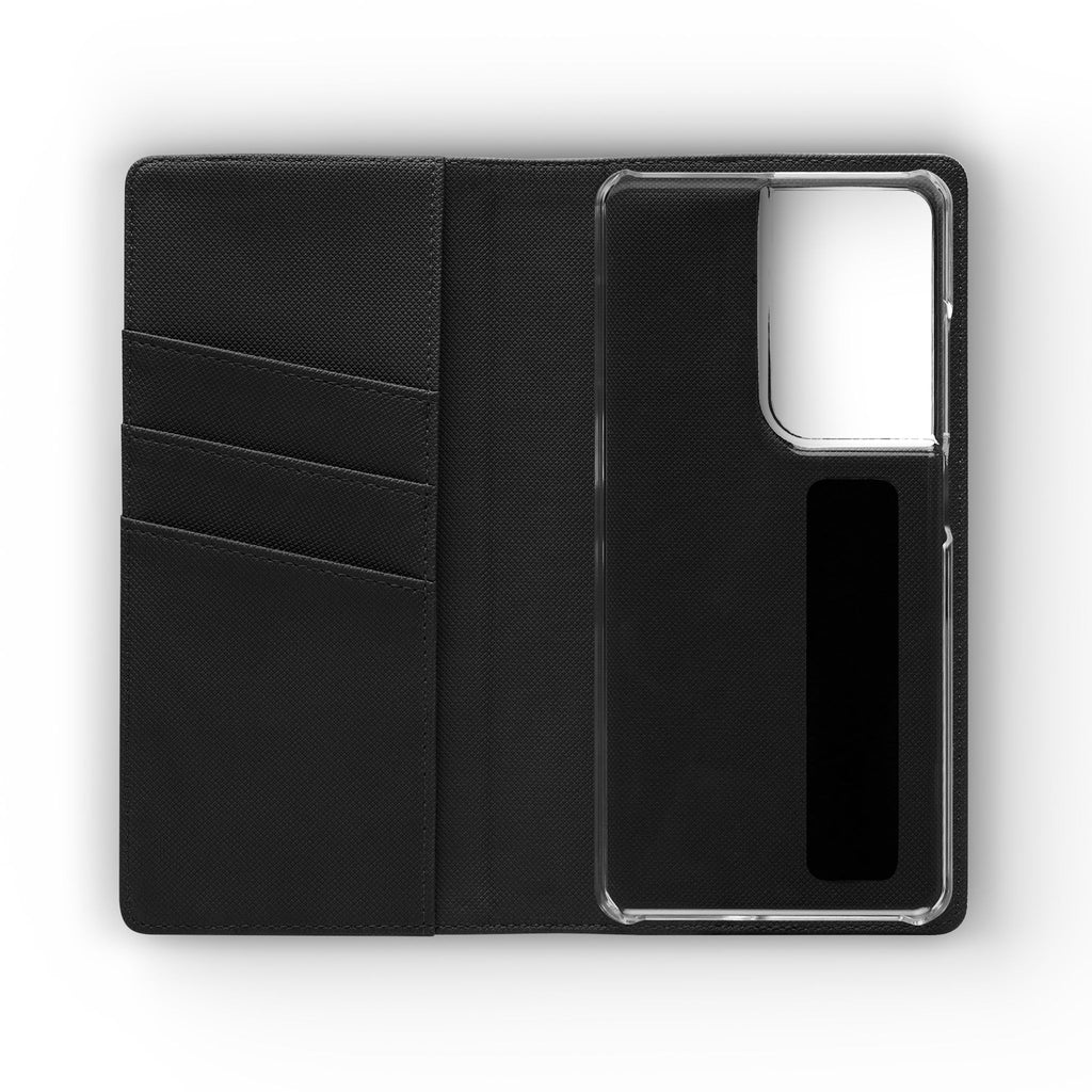 Money Girl Phone Flip Case — Cute Urban Cartoon Wallet Cover