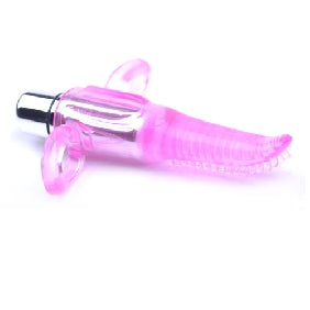 Tongue-Shaped Finger Vibrator