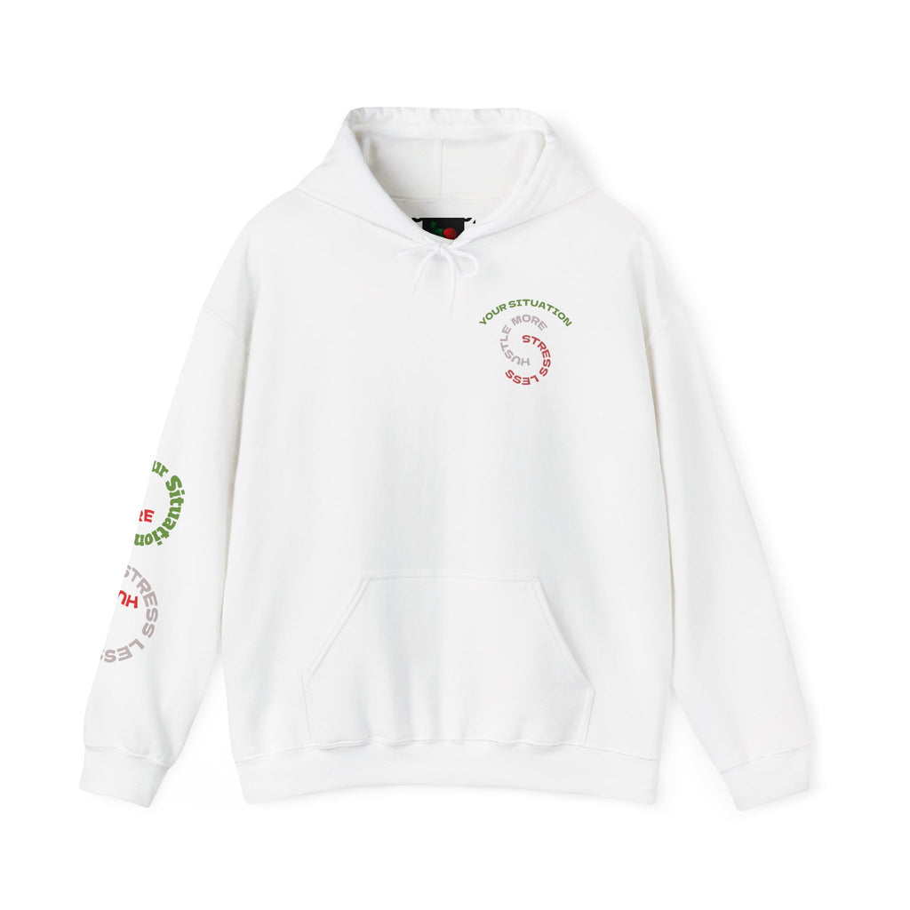 Heart Dollar Situation Hoodie, Unisex Sweatshirt, Casual Streetwear, Gift for Him or Her, Everyday Comfort Wear, Trendy Fashion