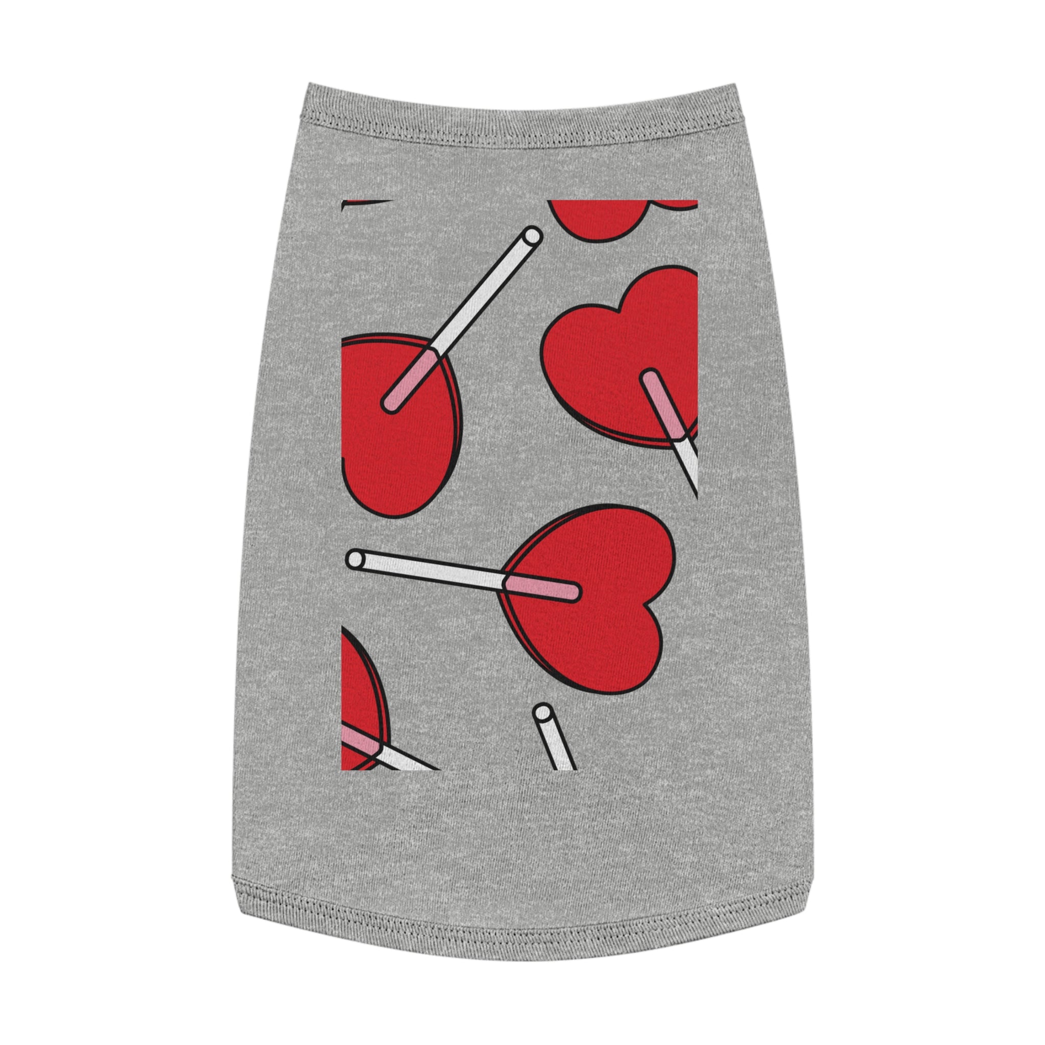 Valentine Heart Lollipop Pet Tank