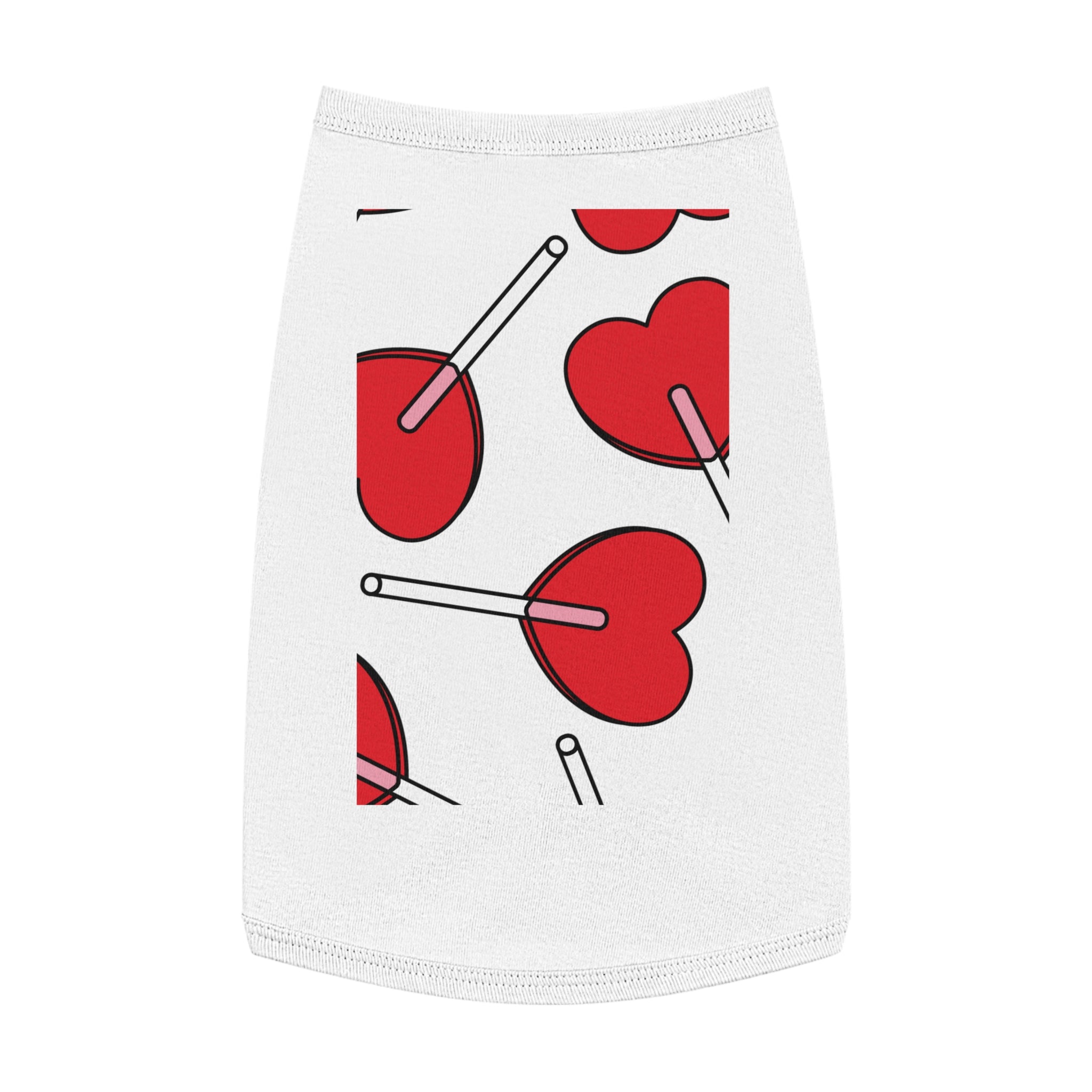Valentine Heart Lollipop Pet Tank