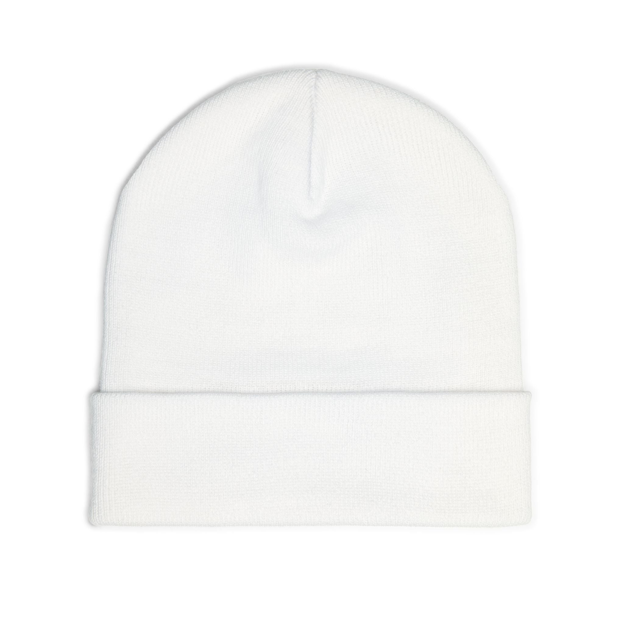 Embroidered Heart & Brain Knit Beanie – 'Your Situation' Winter Hat