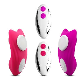 Remote Control 9-Speed Silicone Vibrator for Panties with Magnetic Clip